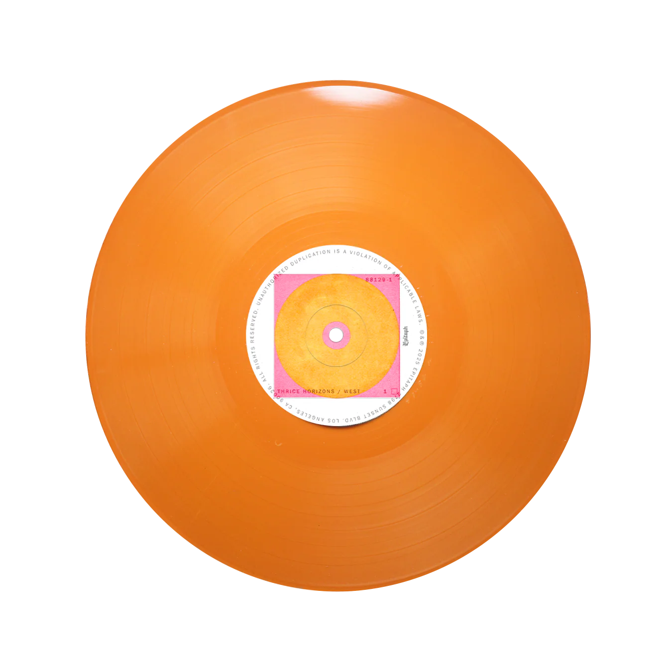 Horizons/West LP (Opaque Orange) - Image 2